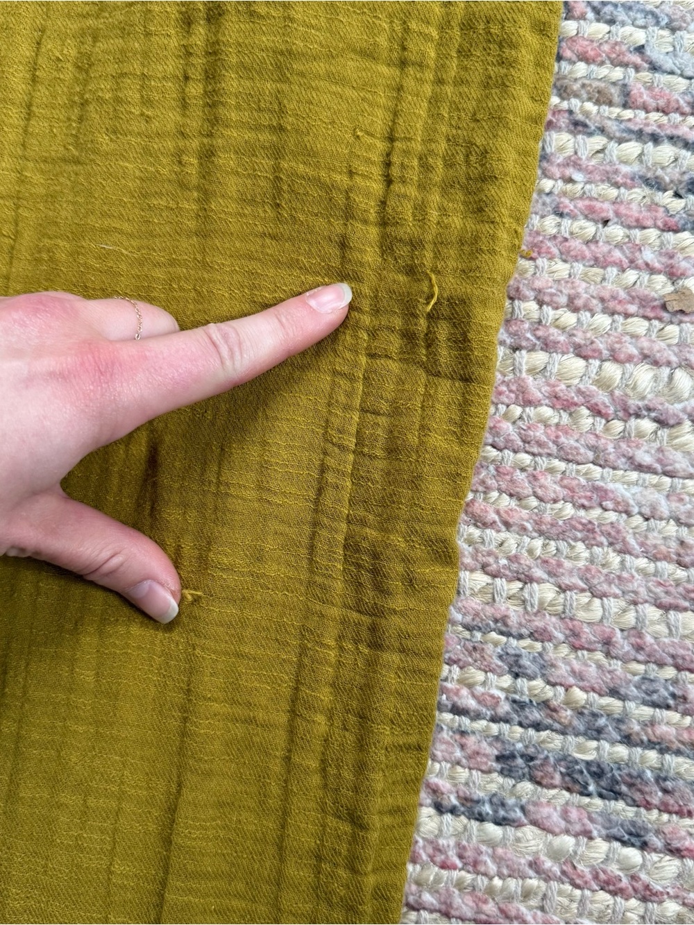 Billabong Mustard Yellow Gauze Jumpsuit - Picture 10 of 12